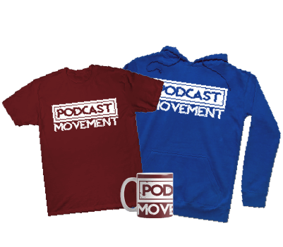 Podcast Movement Merchandise Design 2